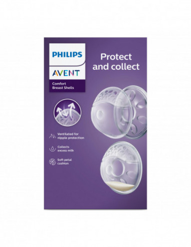 Avent Conchiglie Raccoglilatte 2 Pezzi
