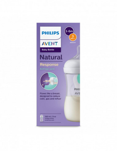 Avent Biberon Natural 3,0 Valvola...
