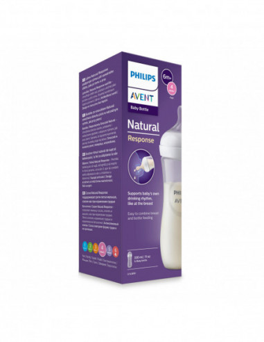 Avent Biberon Natural 3,0 Trasparente...