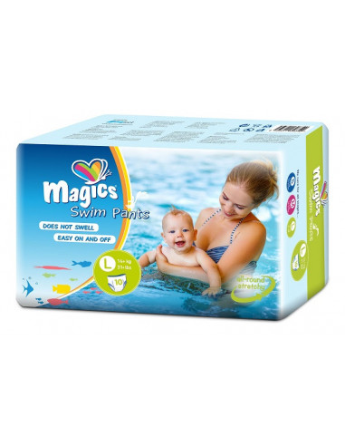 Magics Swimpants Large 10 Pezzi