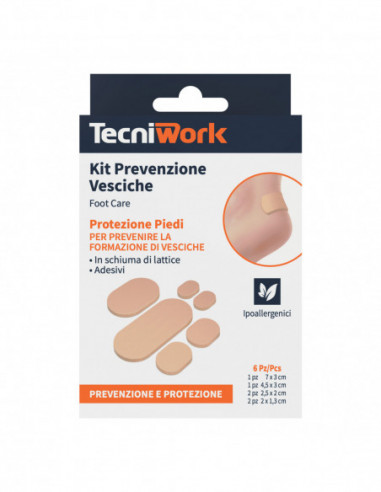 Kit Prevenzione Vesciche 6 Pezzi