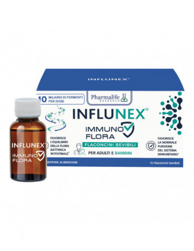 Influnex Immuno Flora 15 Flaconcini