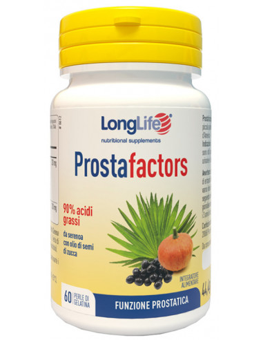 Longlife Prostafactors 60 Perle Di...