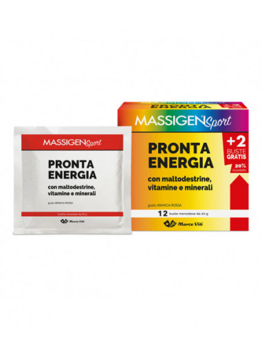 Massigen Sport Pronta Energia 12 Bustine