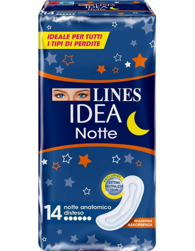 Lines Idea Notte Senza Ali 14 Pezzi