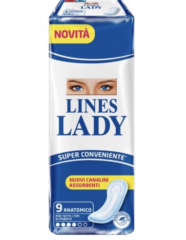 Lines Lady Anatomico 9 Pezzi