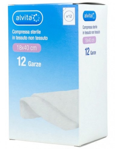 Garza Compressa Tnt 18x40cm 12 Pezzi