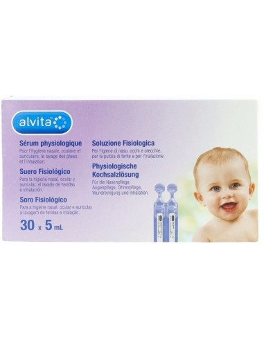 Soluzione Fisiologica Alvita 30 Fiale...