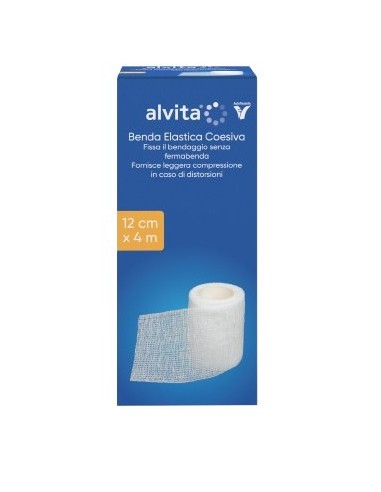 Benda Elastica Autoadesiva Alvita 12x4cm