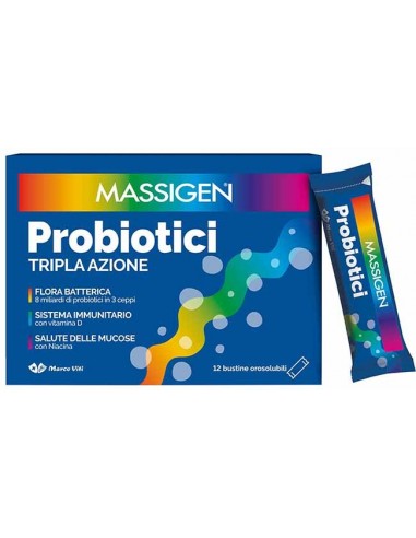 Massigen Probiotici 12 Stickpack Da 1...