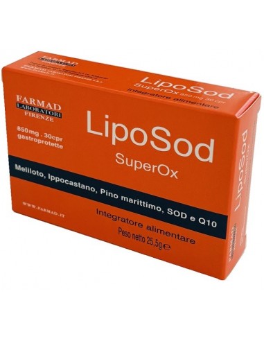 Liposod 850mg 30 Compresse