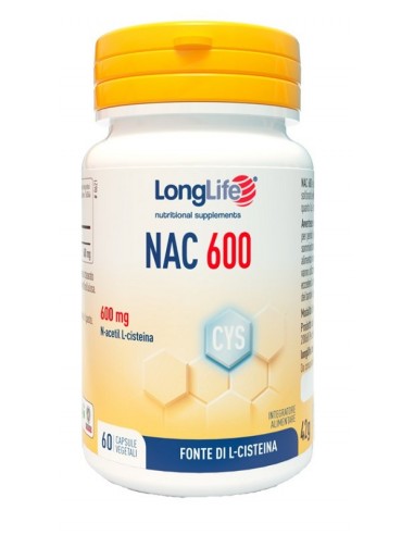 Longlife Nac 600mg 60 Capsule