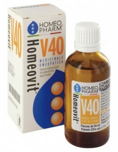 Homeovit V40 Gocce 50 Ml