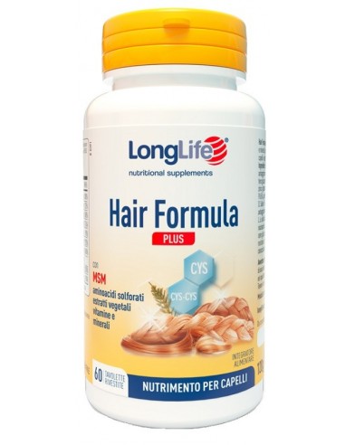 Longlife Hair Formula Plus 60 Tavolette