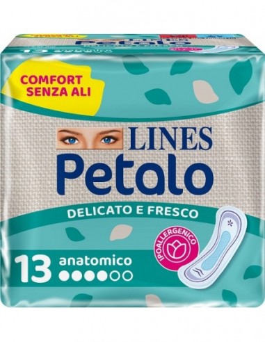 Lines Petalo Blu Assorbente Anatomico...