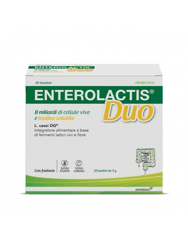 Enterolactis Duo Inulina 20 Bustine 5 G