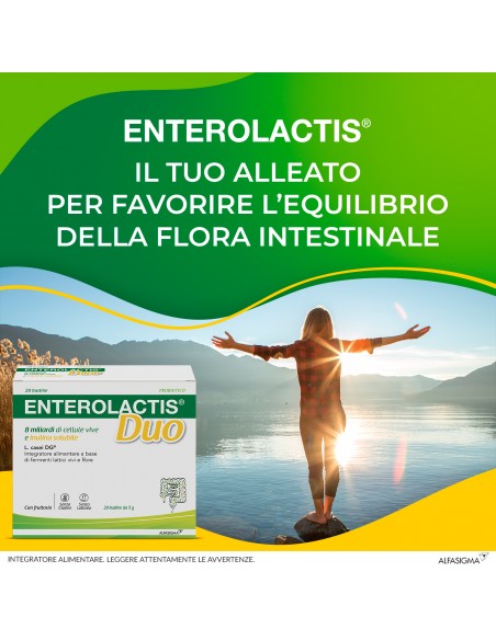 Enterolactis Duo Inulina 20 Bustine 5 G