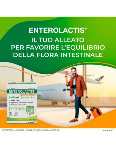 Enterolactis Orosolubile 12 Bustine 8...