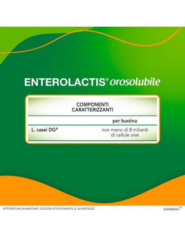 Enterolactis Orosolubile 12 Bustine 8...
