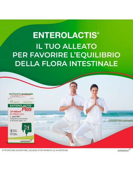 Enterolactis Plus 15 Capsule