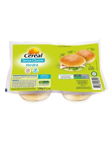 Cereal Panini Senza Glutine 4 Pezzi...