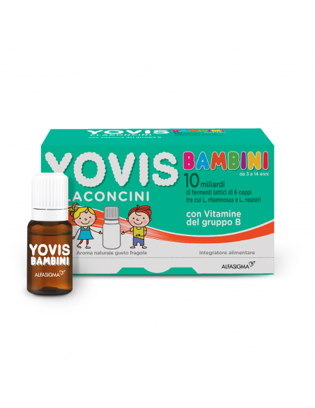 Yovis Bambini Fragola 10 Flaconcini Da 10 Ml
