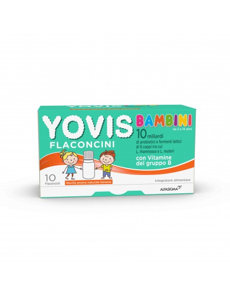 Yovis Bambini Banana 10 Flaconcini Da 10 Ml
