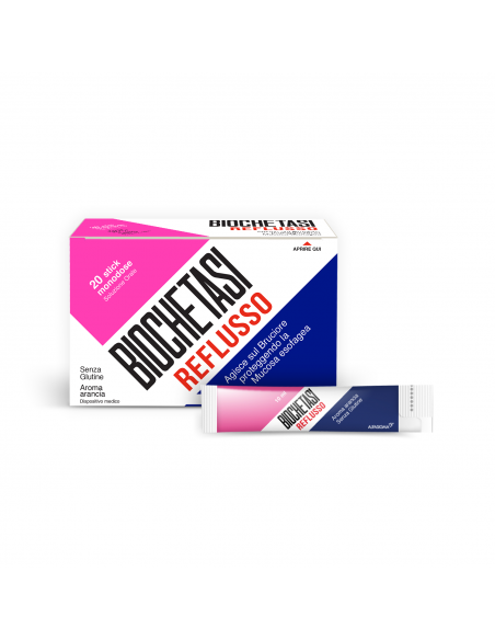 Rimedio Per Reflusso Gastro-esofageo Biochetasi Reflusso 20 Stick Aroma Arancia