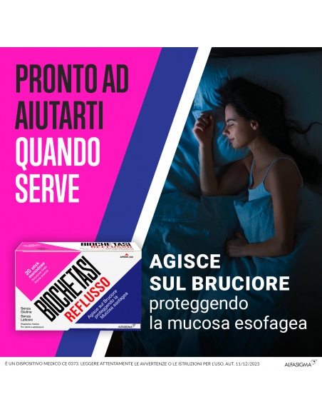 Rimedio Per Reflusso Gastro-esofageo Biochetasi Reflusso 20 Stick Aroma Arancia