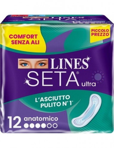 Lines Seta Ultra Assorbenti Anatomico...