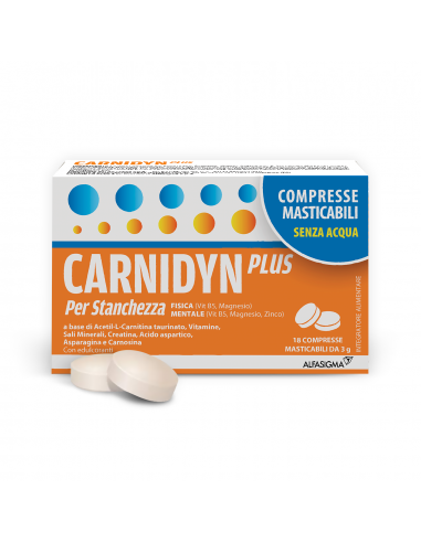 Carnidyn Plus 18 Compresse Masticabili
