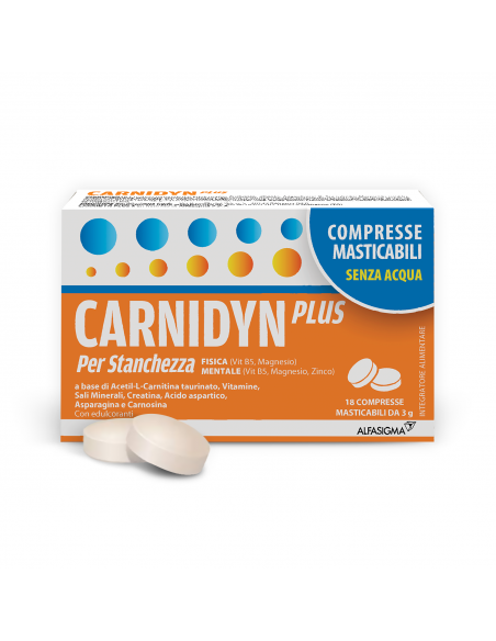 Carnidyn Plus 18 Compresse Masticabili