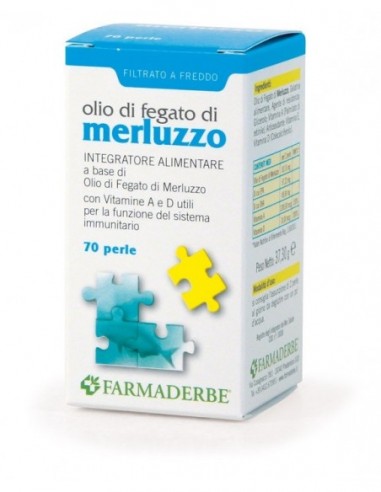 Olio Di Fegato Di Merluzzo 200 Perle