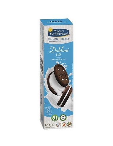 Piaceri Mediterranei Dobloni Dark 120 G