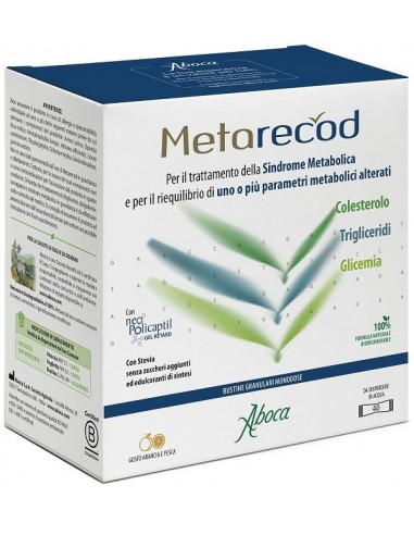 Integratori Metabolismo Metarecod 40...