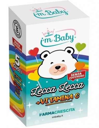 I'm Baby Lecca Lecca Vitamina C 20 Pezzi