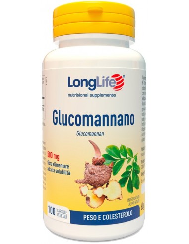 Longlife Glucomannano 100 Capsule...