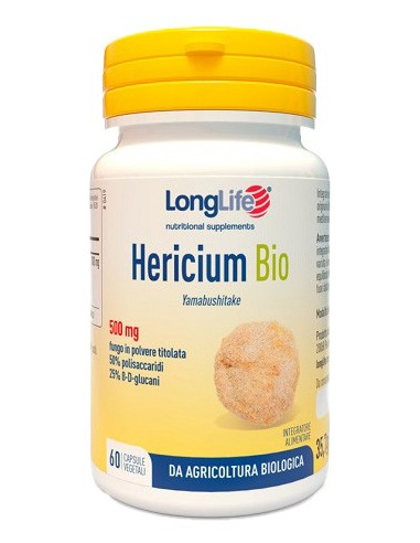 Longlife Hericium Bio 60 Capsule...
