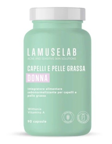 Lamuselab Capelli Pelle Grassa Donna...
