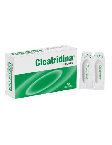 Cicatridina Supposte 10 Pezzi