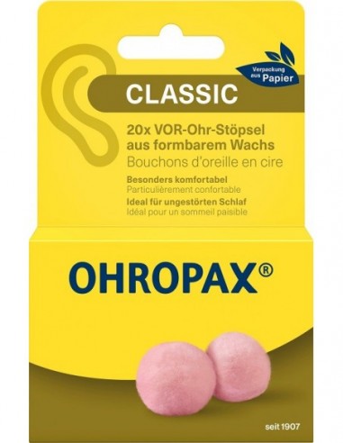 Ohropax Classic Tappi Auricolari Cera...