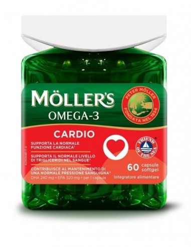 Moller's Omega 3 Cardio 60 Capsule