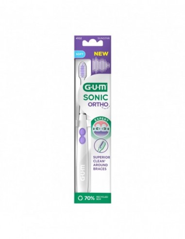 Gum Sonic Ortho Battery Toothbrush