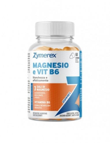 Zymerex Magnesio E Vit B6 60 Gummies