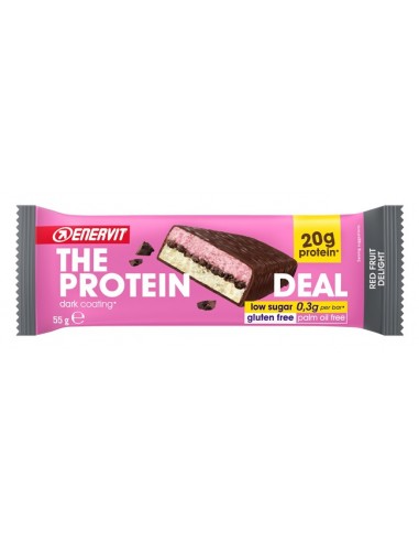 Enervit Prot Deal Bar 55 G Red Fruit