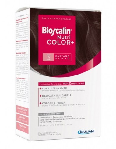 Bioscalin Nutricolor Plus 3 Castano...