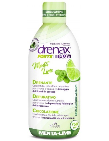 Drenax Forte Plus Menta/lime 750 Ml