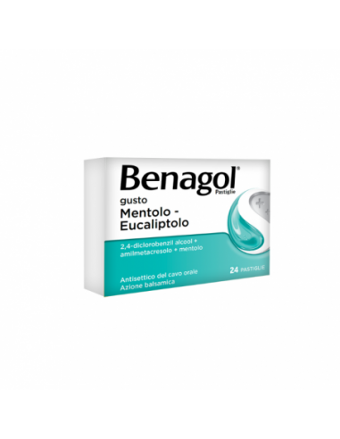Benagol 24 Pastiglie Mentolo-eucaliptolo