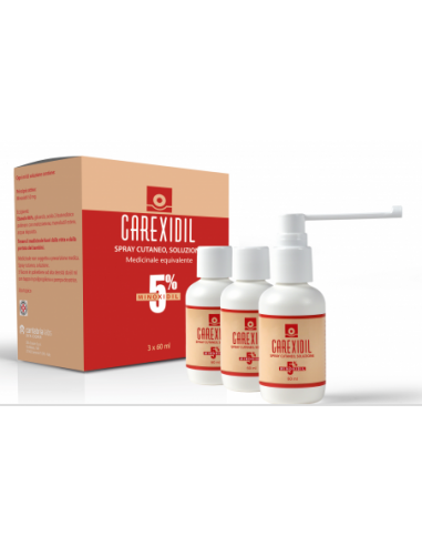Carexidil 3 Flaconi Spray Soluz...