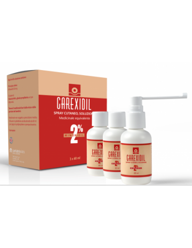 Carexidil 3 Flaconi Spray Soluz...